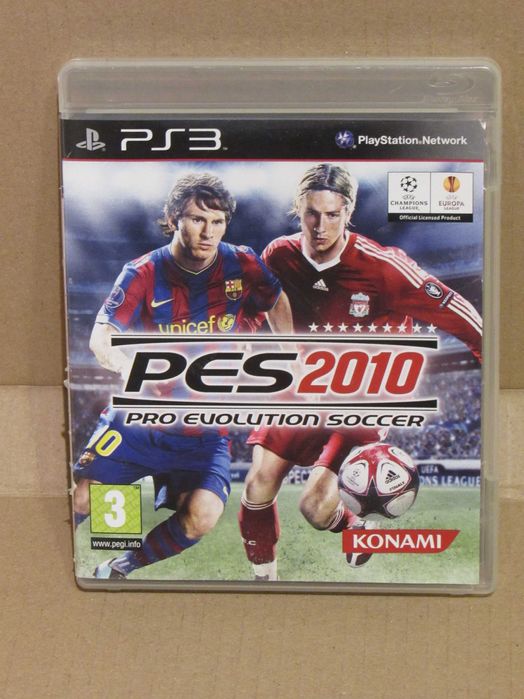 Jogo Playstation 3 PS3 PES 2010 Pro Evolution Soccer