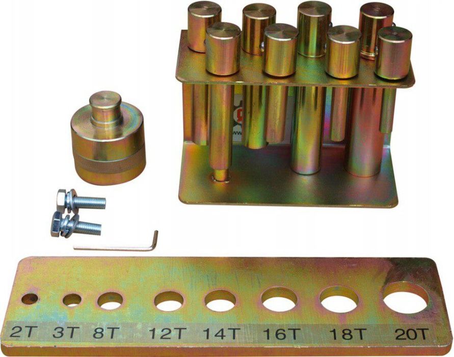 Набор переходников к прессу 20 тонн / 30 тонн / пресс 20, 30, 50 тонн