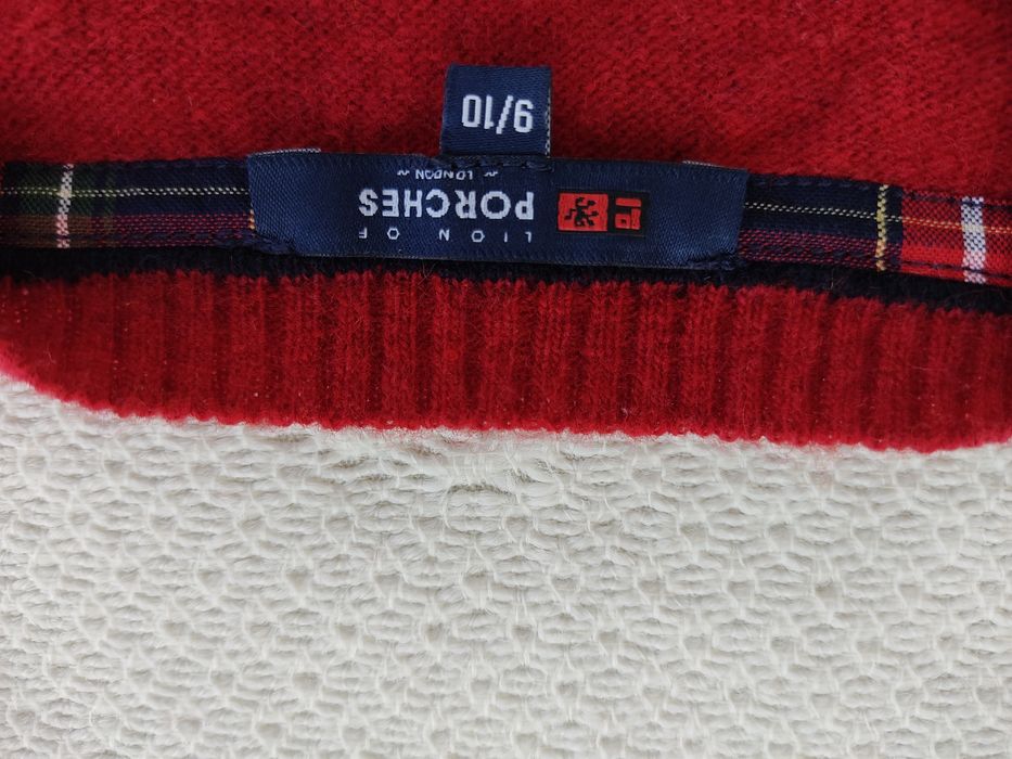 Pulover bordeaux, NOVO, Lion of Porches