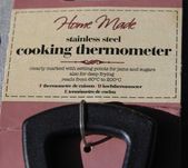 Termómetro de cozinha Home Made, faca e abre garrafas