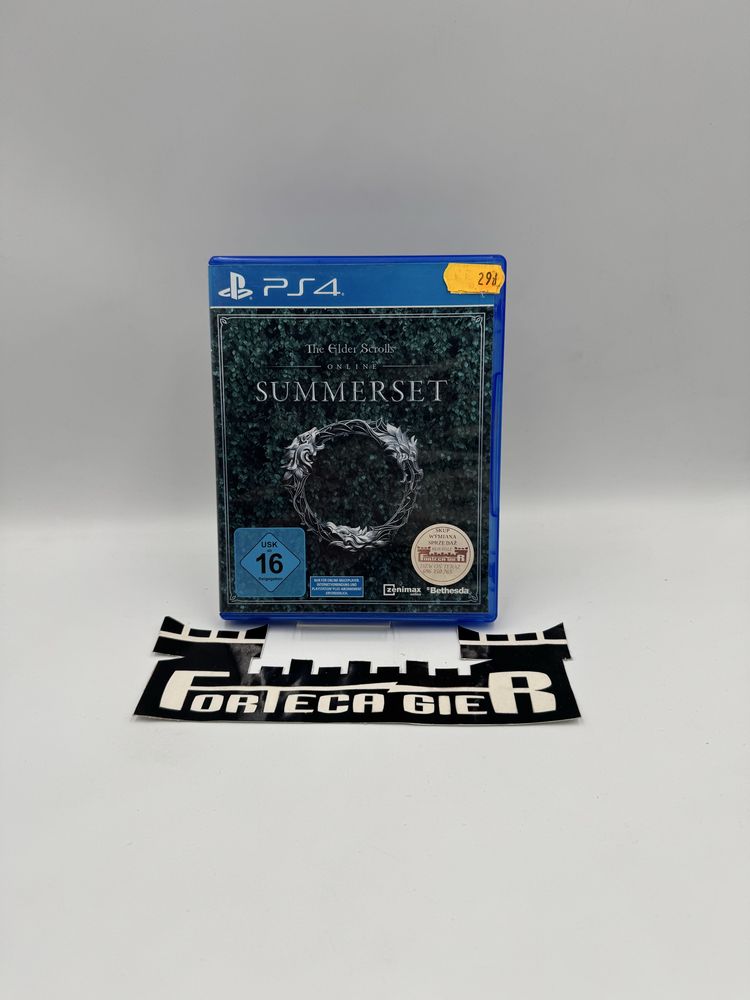 The Elder Scrolls Online Summerset Ps4 Gwarancja
