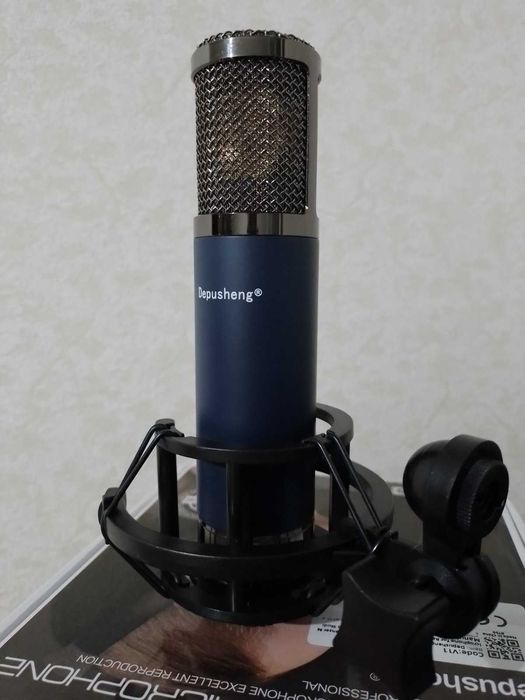 Микрофон конденсаторный,  функционал U87 в корпусе TF11 Гарантия 1 год