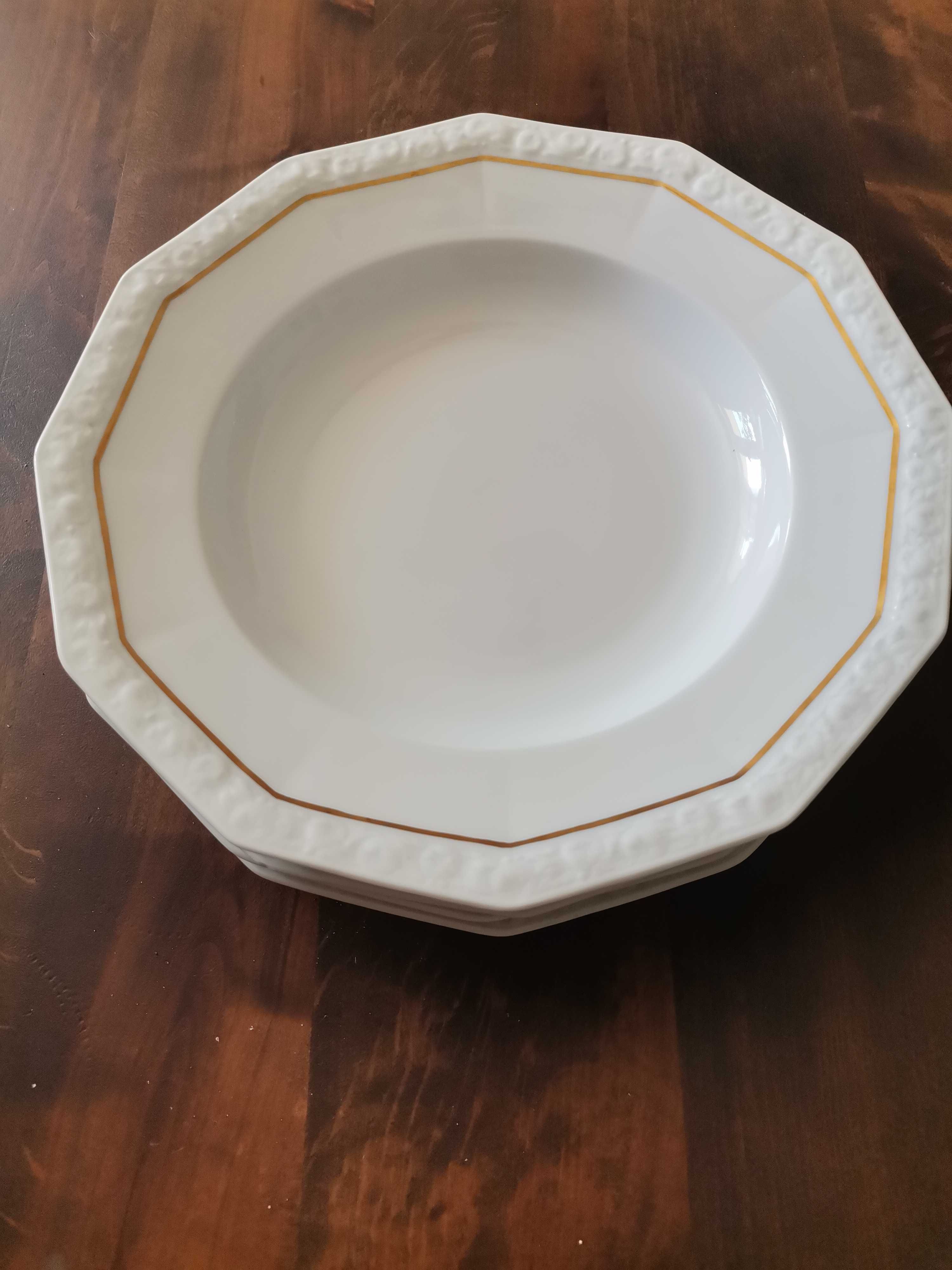 Rosenthal Maria Goldline przedwojenne 5 talerzy głębokie 1929