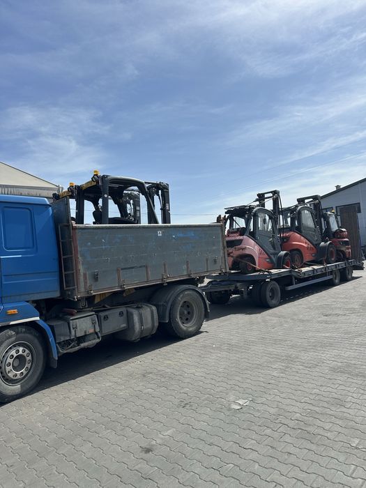 Usługi transportowe materialów sypkich oraz niskopodwoziowy