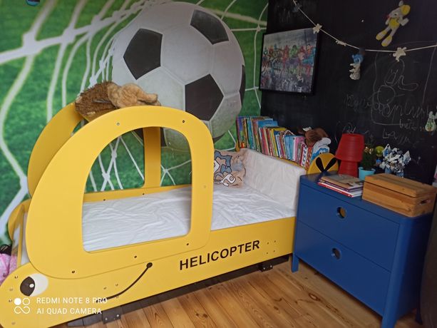 Łóżko dziecięce helikopter