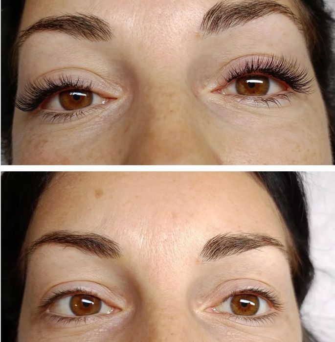 Нарощення вій. Наращивание ресниц