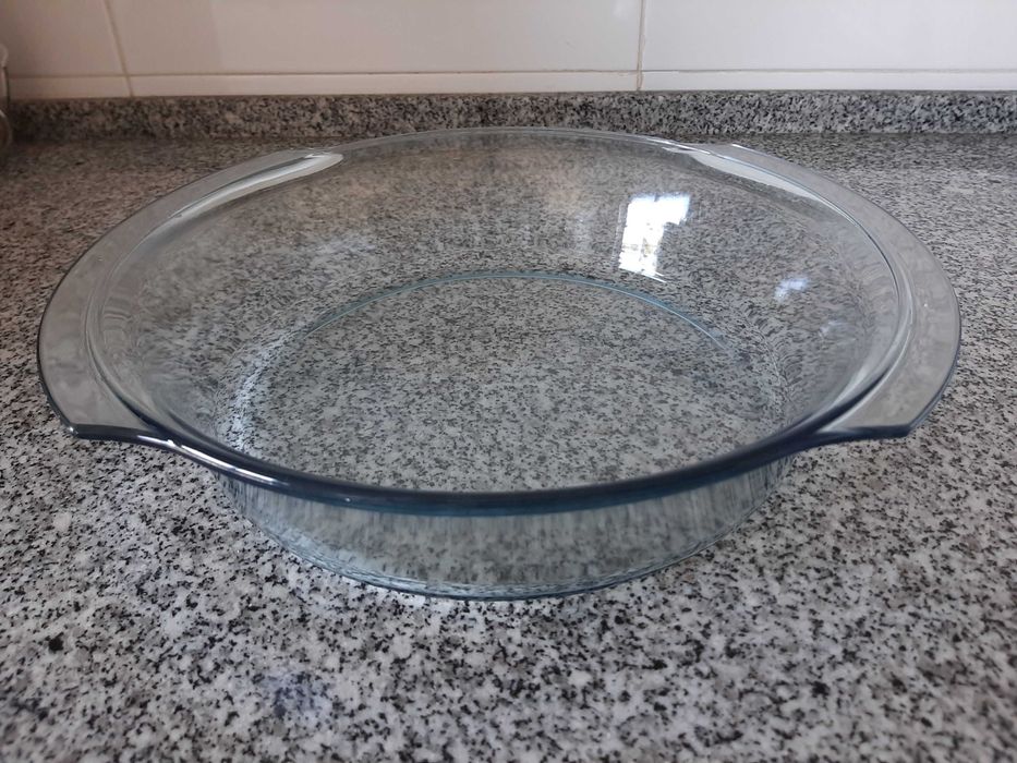 Assadeira Marinex Vidro Redonda Forno 5l