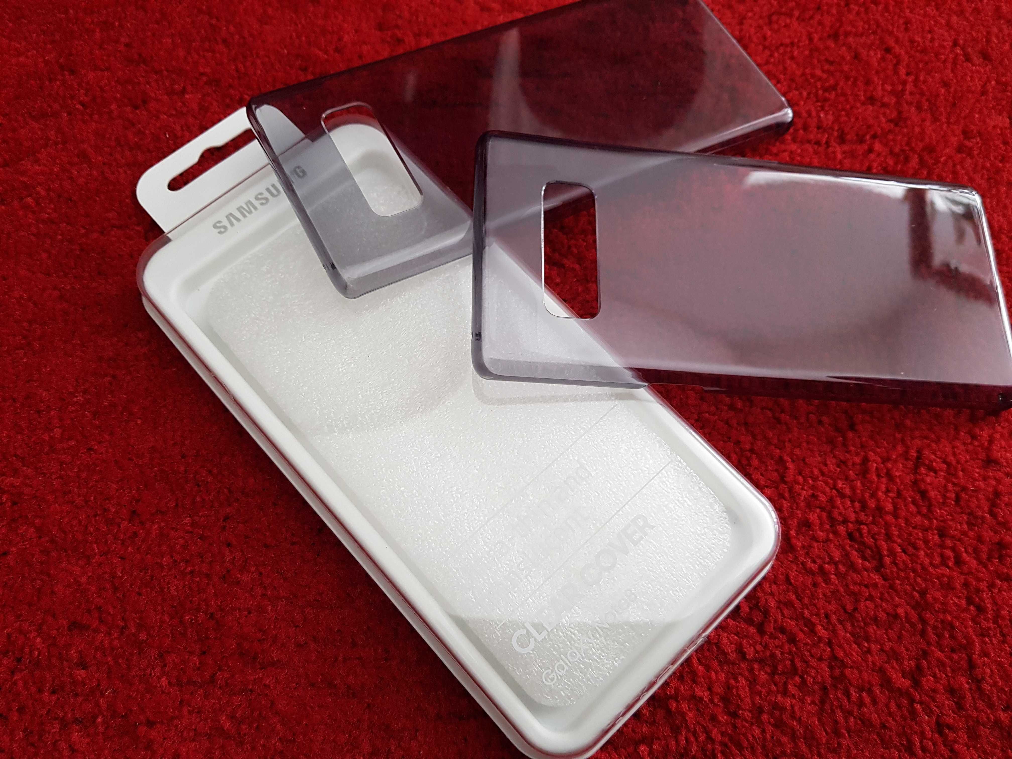 2 szt NOWE Oryginale etui Samsung Clear Cover do Samsung Galaxy Note 8