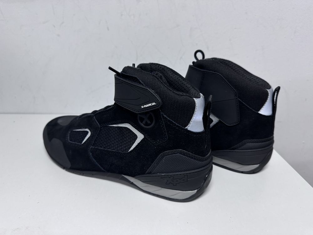 Buty motocyklowe  XPD X-RADICAL 44 BLACK/GREY czarny szary