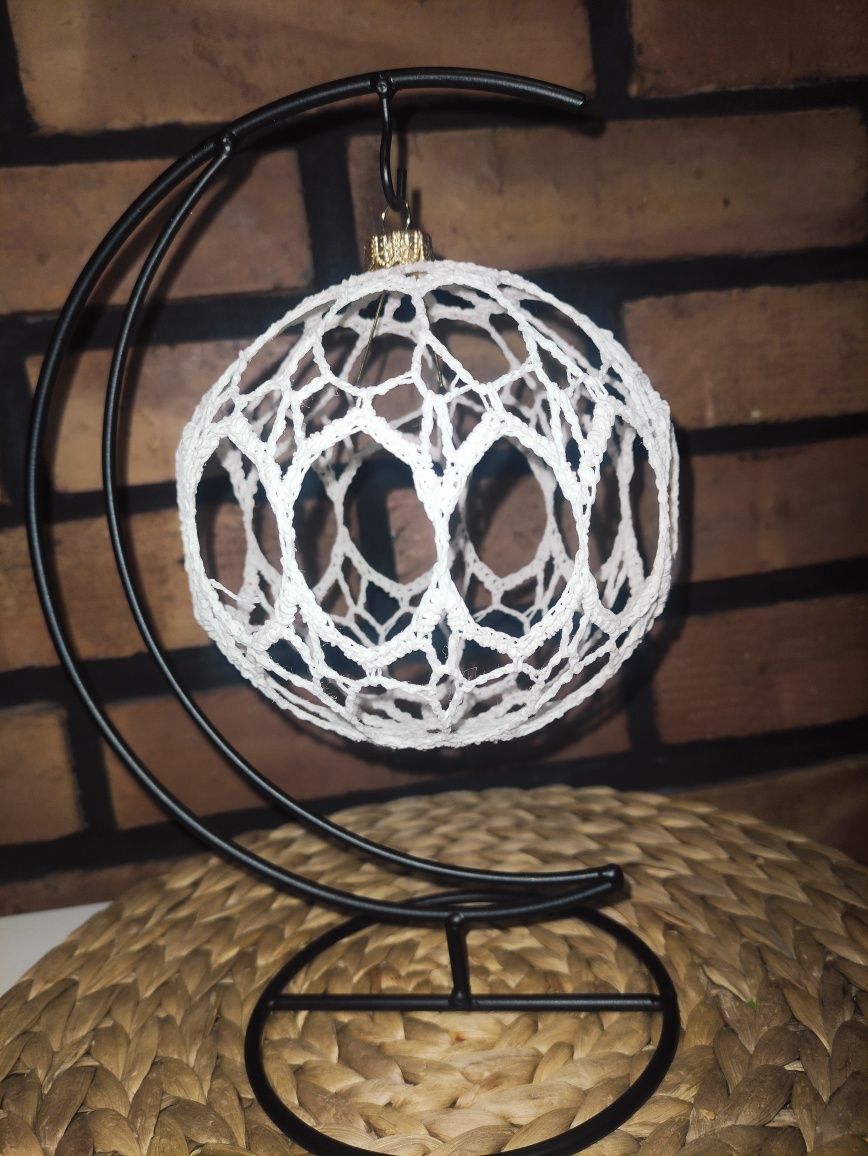 Bombki hand made kordonek boho