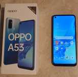 Oppo A53, 4/64, 5000MaH,ciemno granatowy,bardzo dobry stan, polecam !!