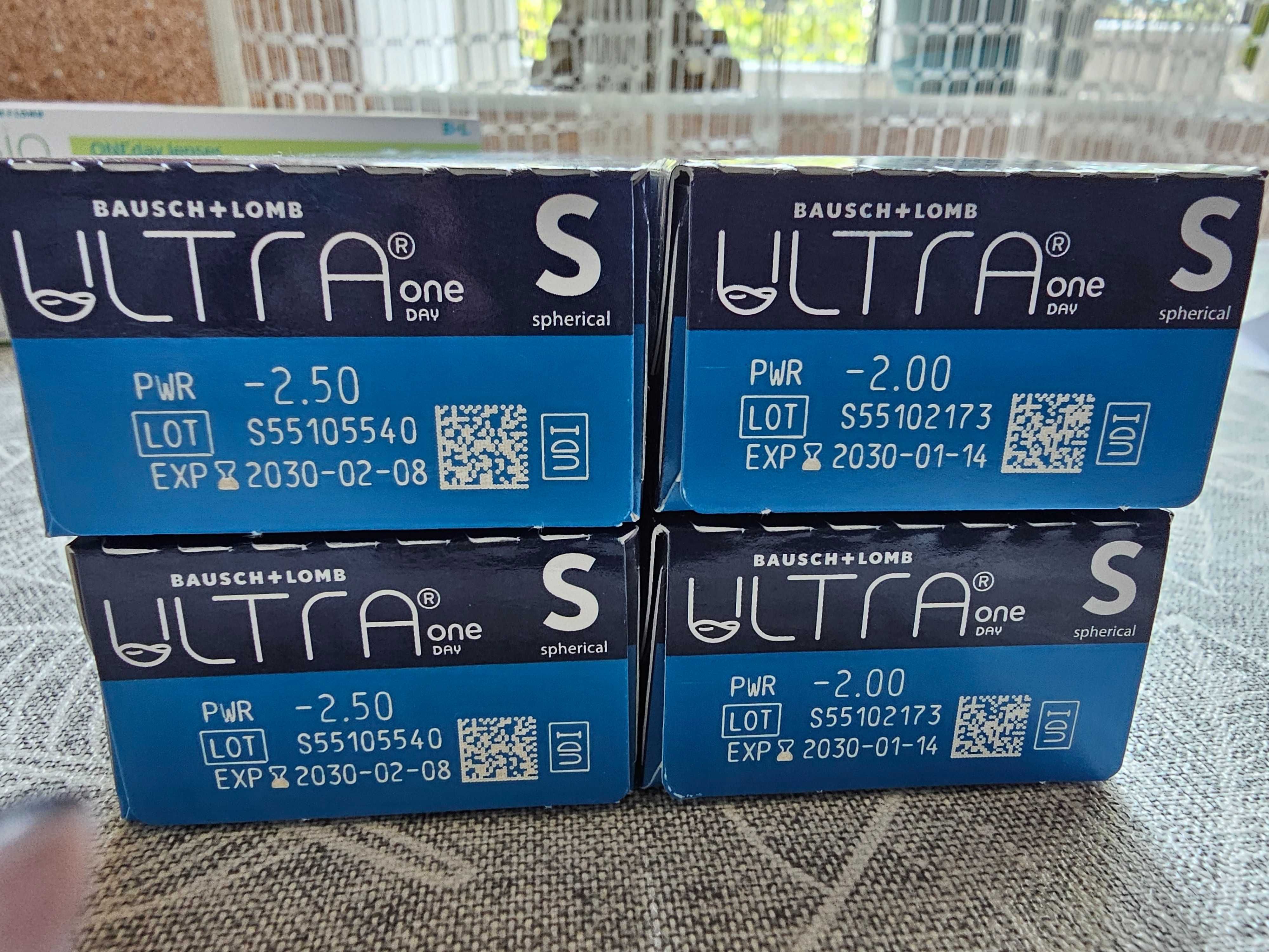 Лінзи контактні Ultra One Day та Biotruo ONEday for Astigm