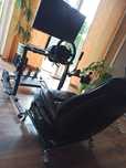 Stanowisko do SIMRACINGU + fotel  - Sim Racing