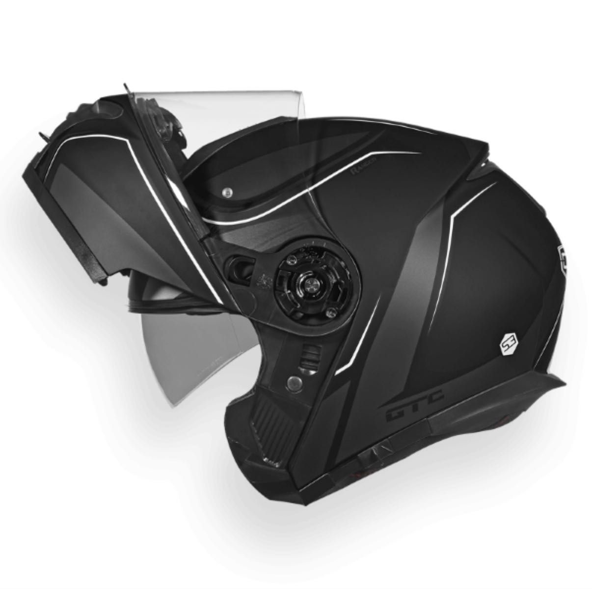 Мотошалом шолом CMS GTC Cruiser Black HELMETS