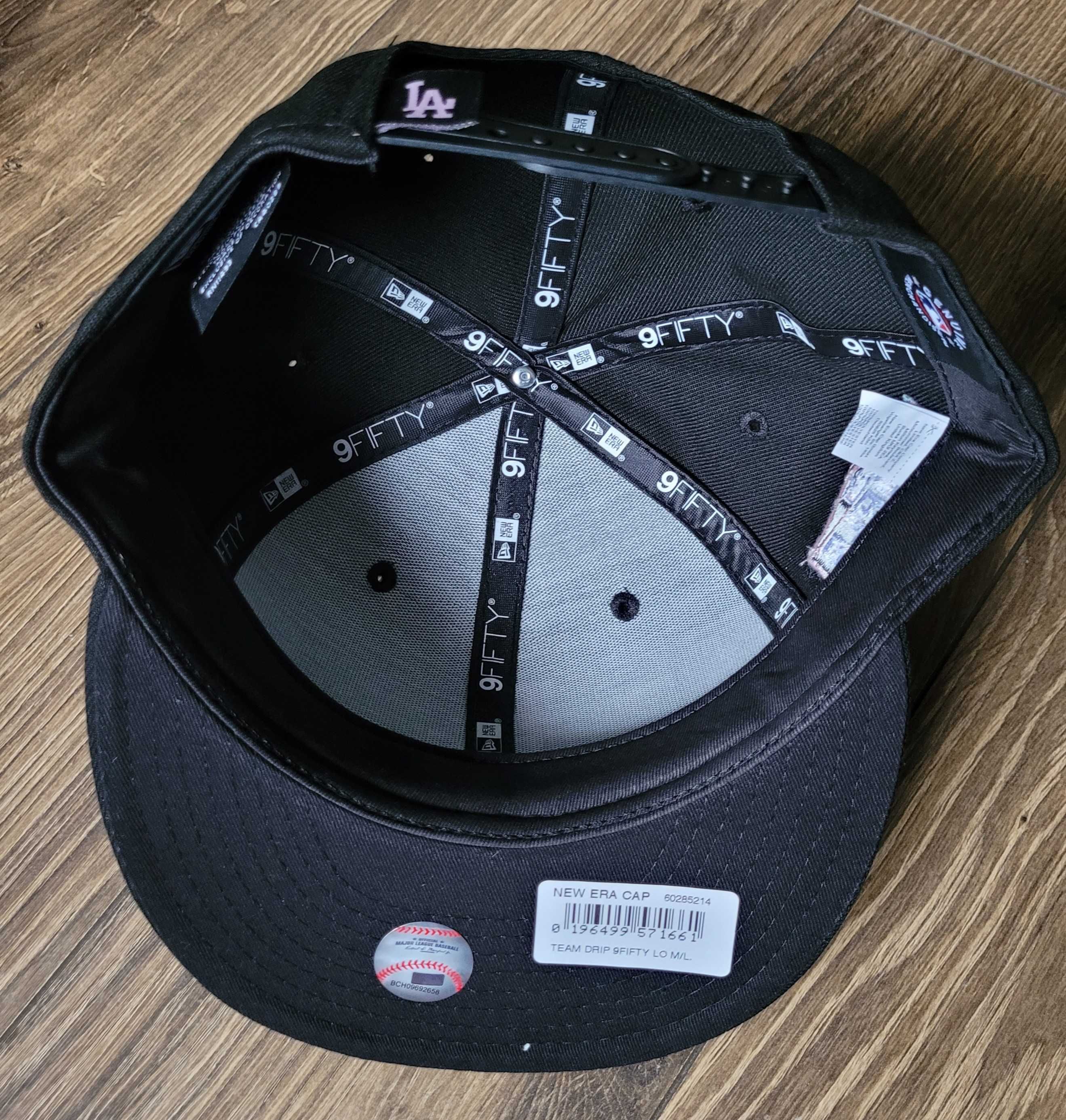 czapka z daszkiem New Era 9Fifty LA Lakers M/L z logo regulowana NOWA