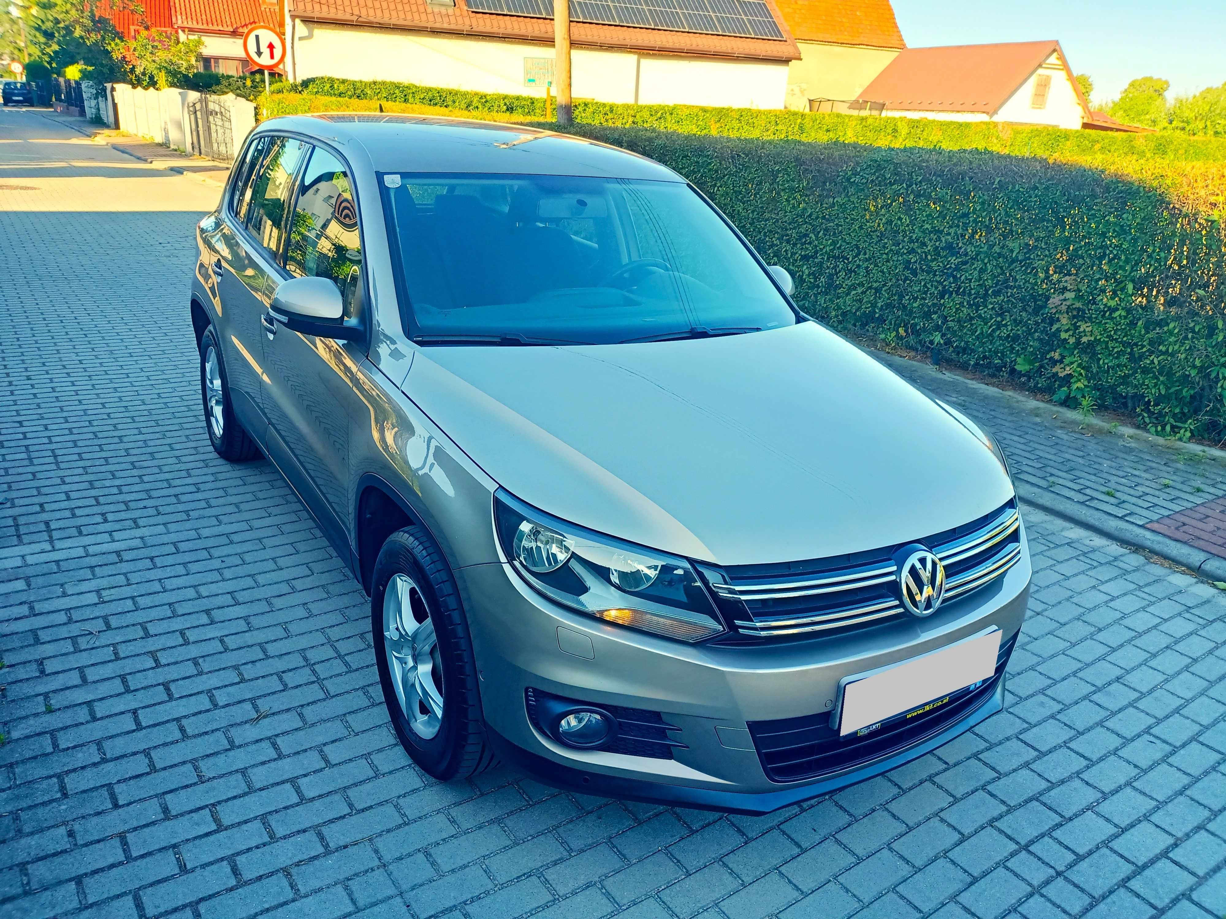 VW Tiguan SUV Lift 2012r 1.4 TSI Alu Servis! Sam Parkuje Oryginał!