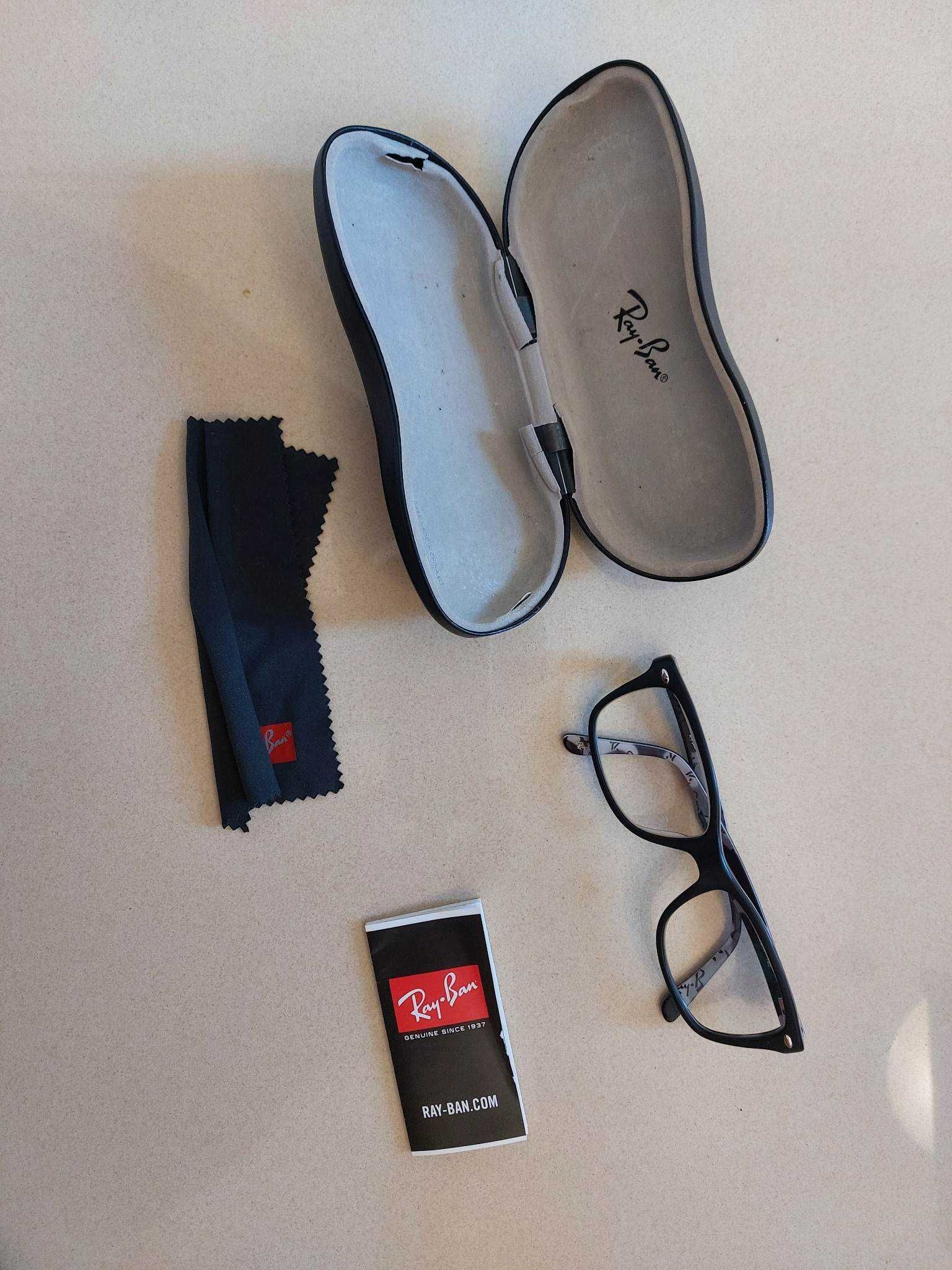 okulary Ray-Ban plus etui