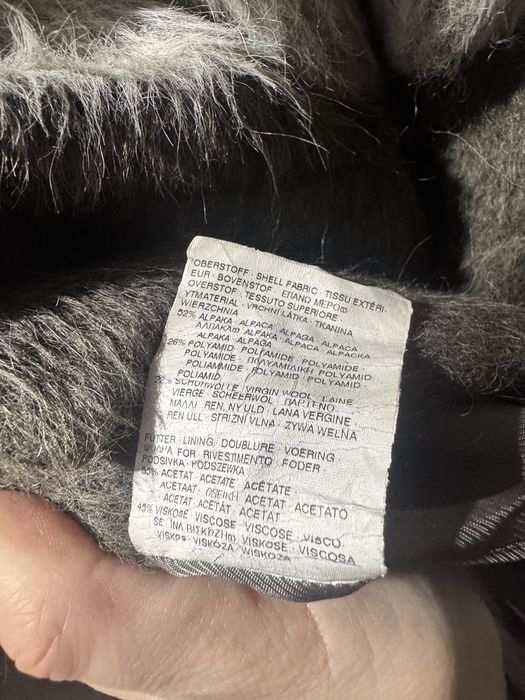 Пальто з альпаки Rene Lezard вінтаж