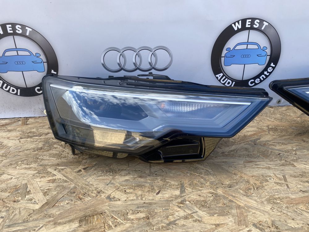 Audi A6 C8 Full Led фари передні ауді а6 с8 фари фол лед