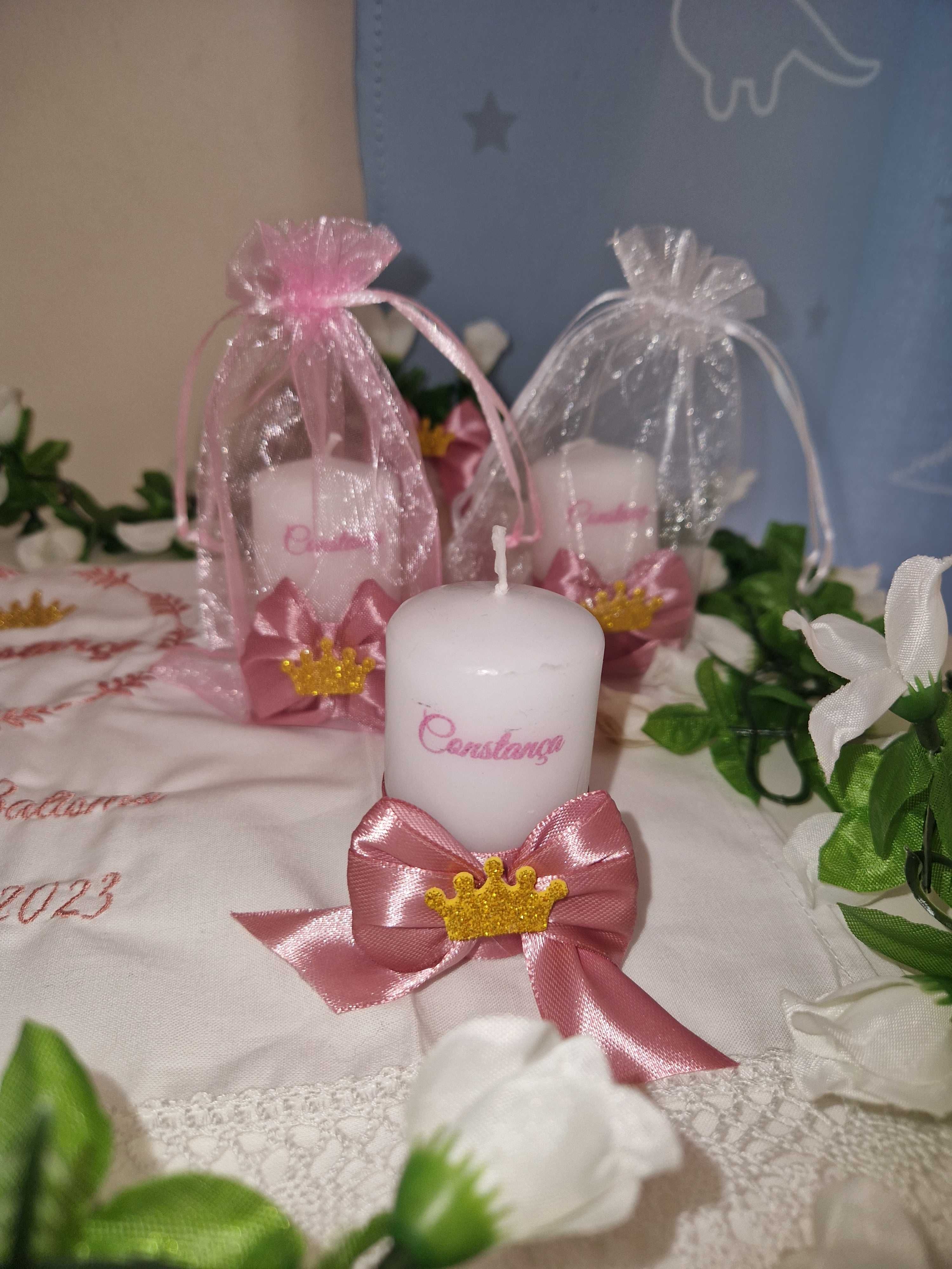 Velas com gravação personalizada