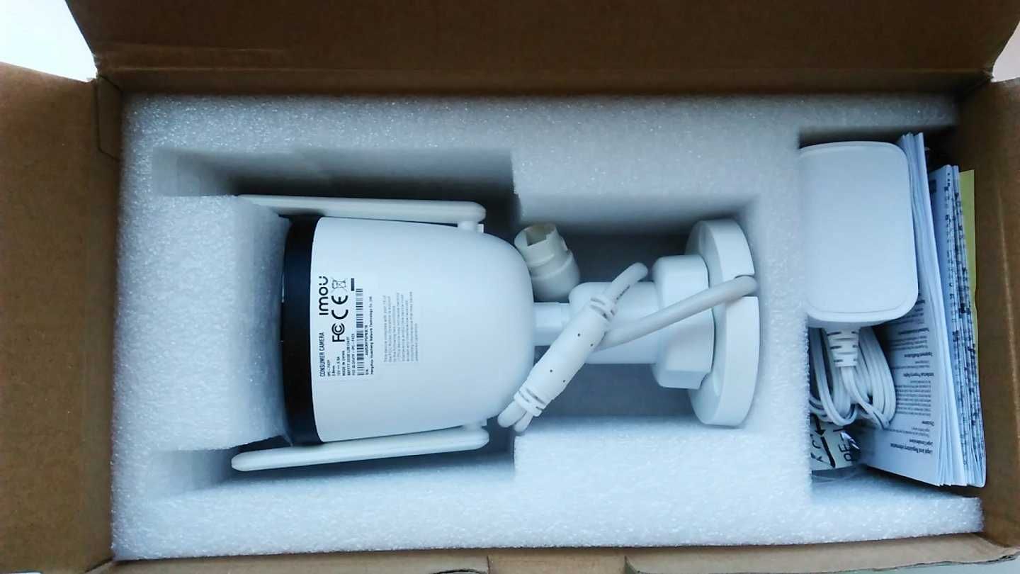 Уличная Wi-Fi 4K IP-камера IMOU Bullet 2C 4MP(Dahua IPC-F42P) 2.8 мм