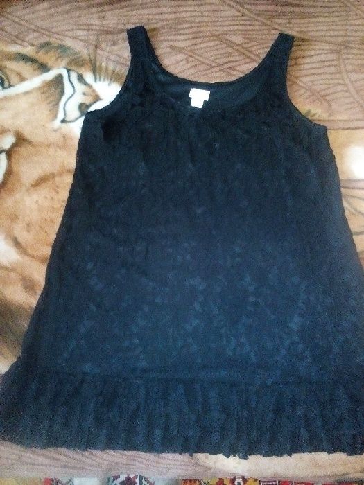 Большой размер!! гипюровое черное платье большого размера