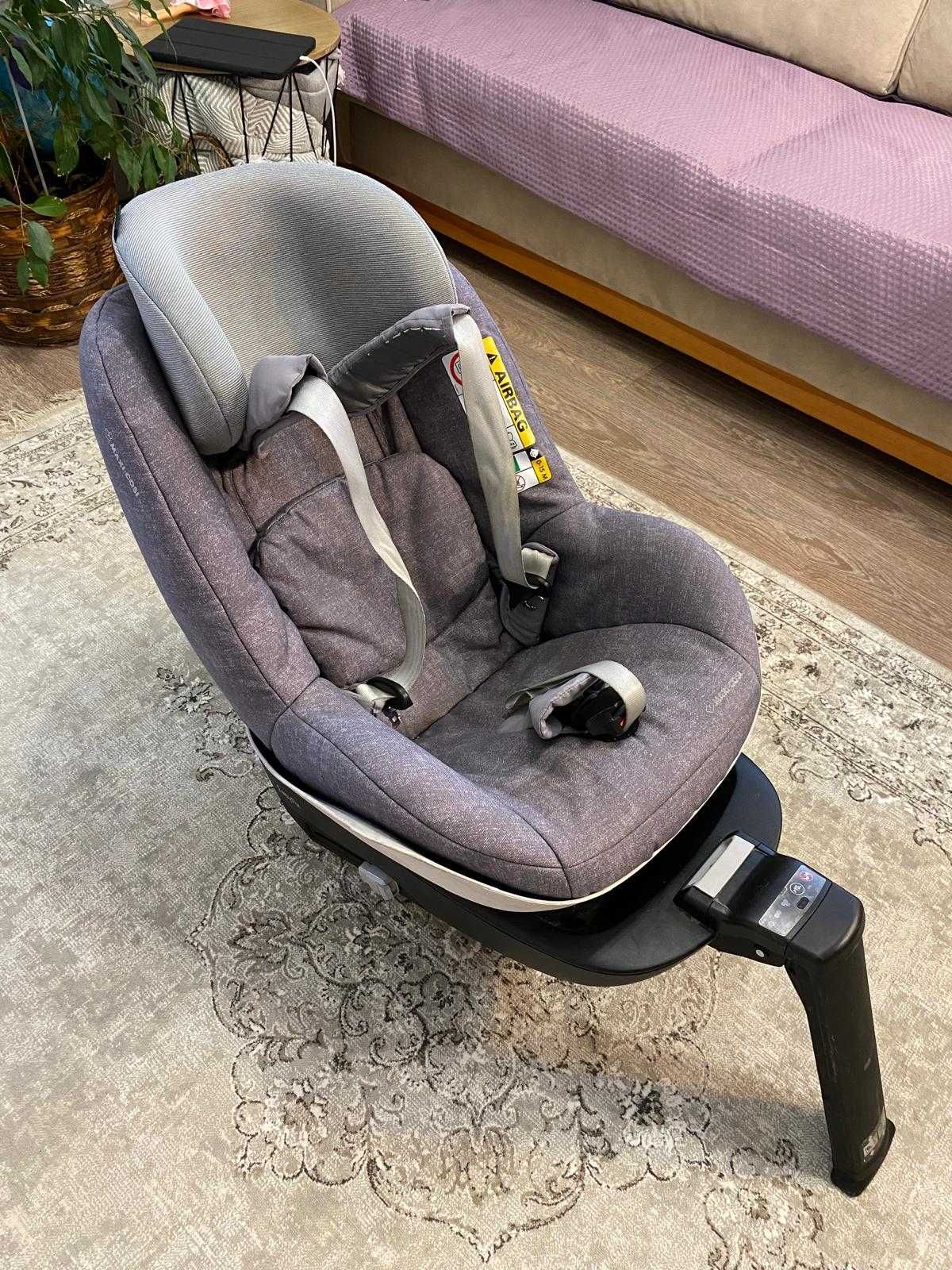 Fotelik z bazą Maxi Cosi 2 way pearl + 2 way fix 9-18 kg stan bdb