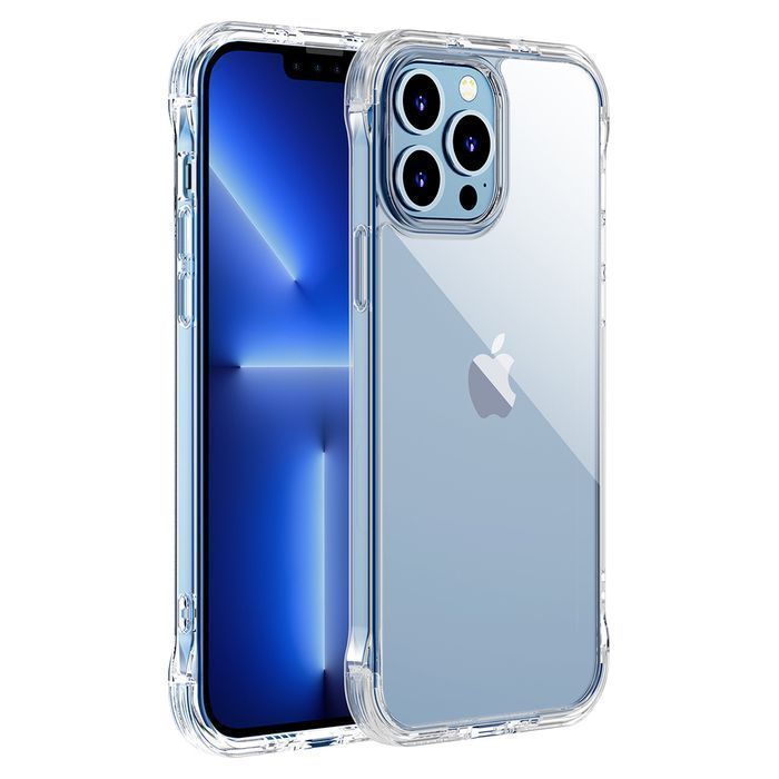 Etui Joyroom Defender do iPhone 13 Pro Max, Przezroczyste z Haczykami