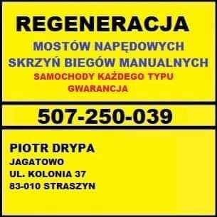 Naprawa regeneracja mostów napędowych Dyferencjałów i skrzyń biegów