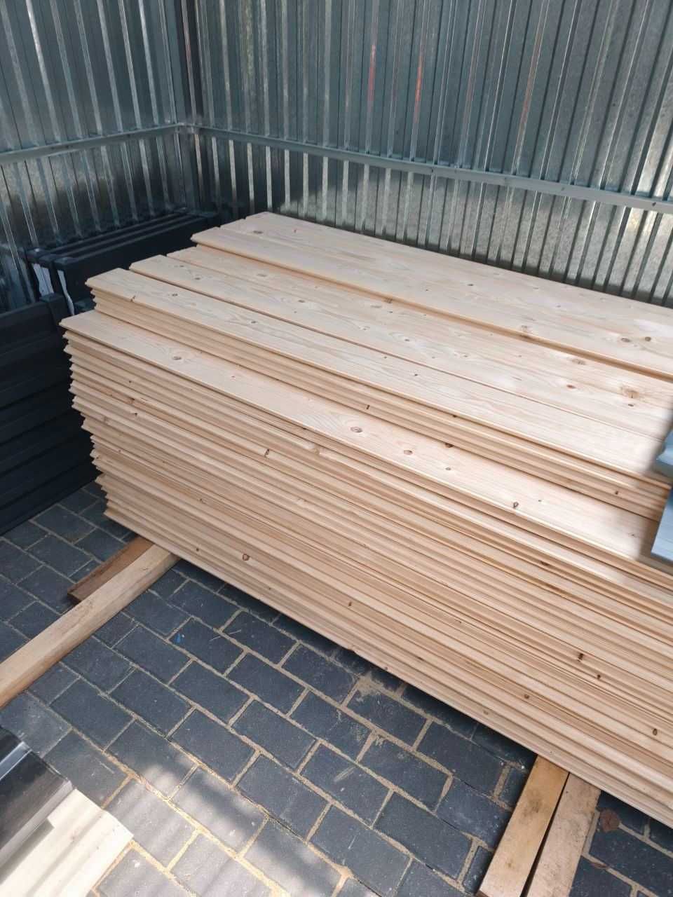 Deska Elewacyjna, szalówka, podbitka, boazeria, suszona 22mmx125mm