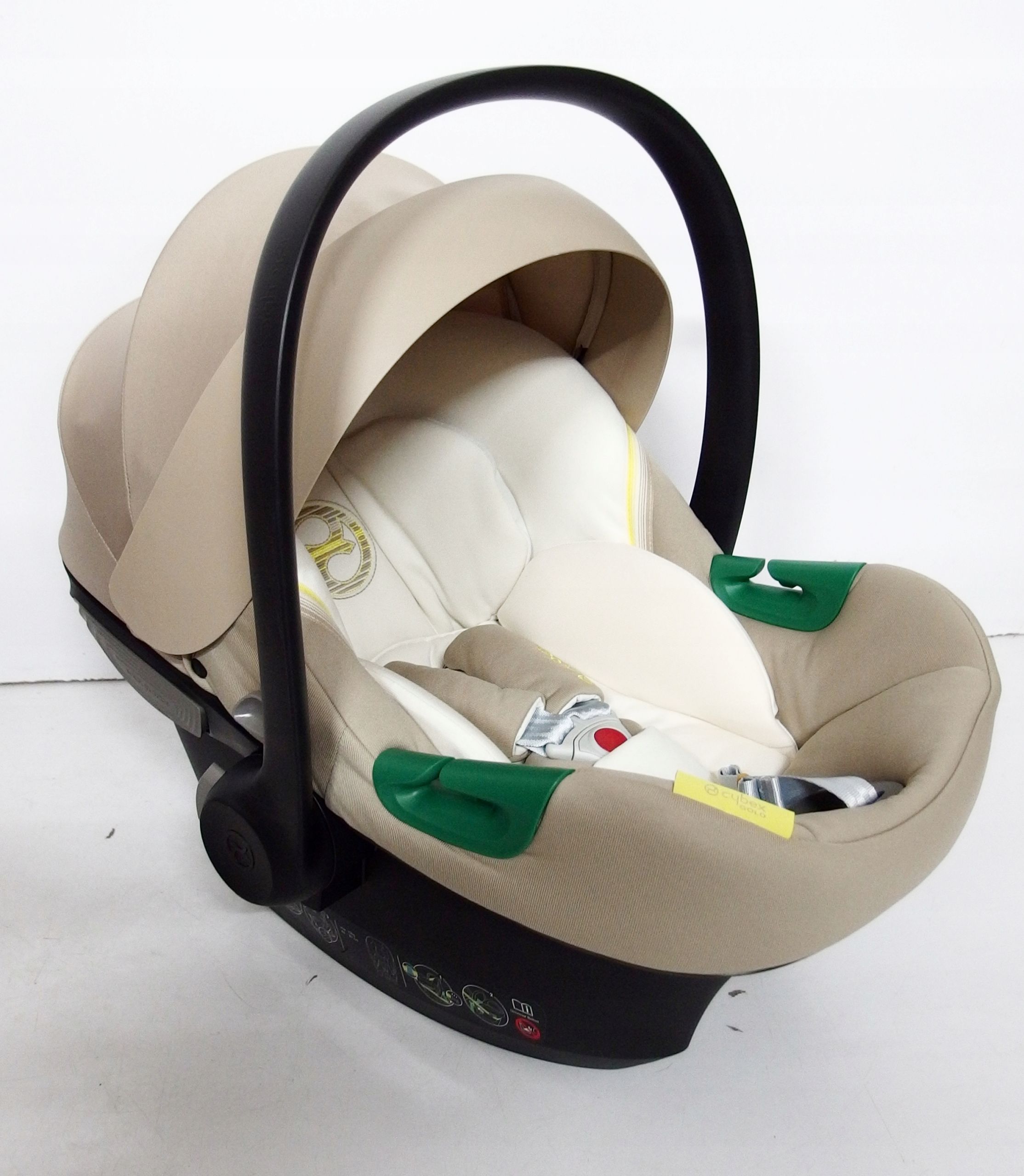 cybex aton s2 i-size fotelik 0-13 kg seashell beige