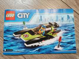 Klocki LEGO City 60114 łódź wyścigowa