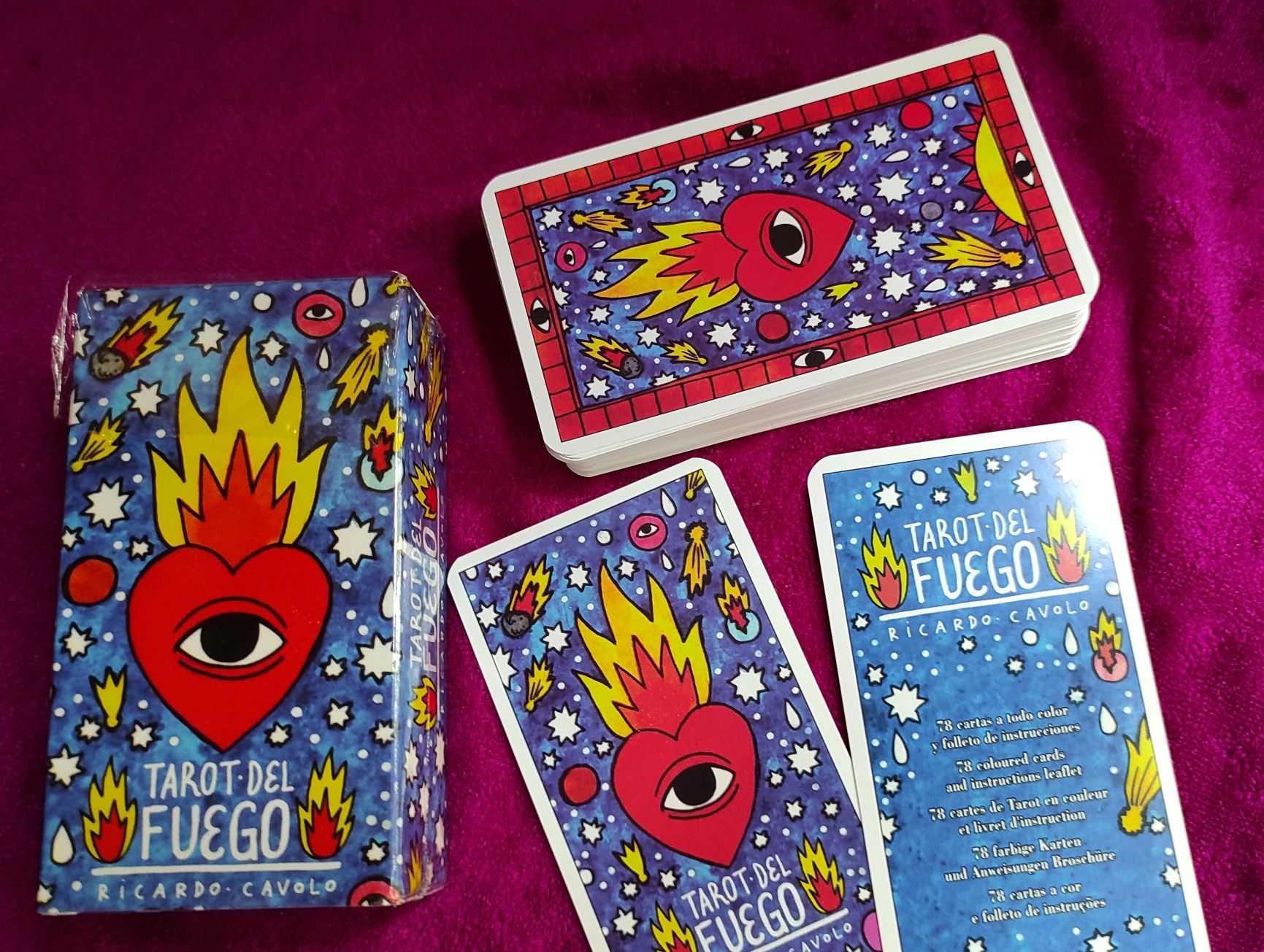 Новые! Карты Таро Пламени (Огня) Tarot del Fuego