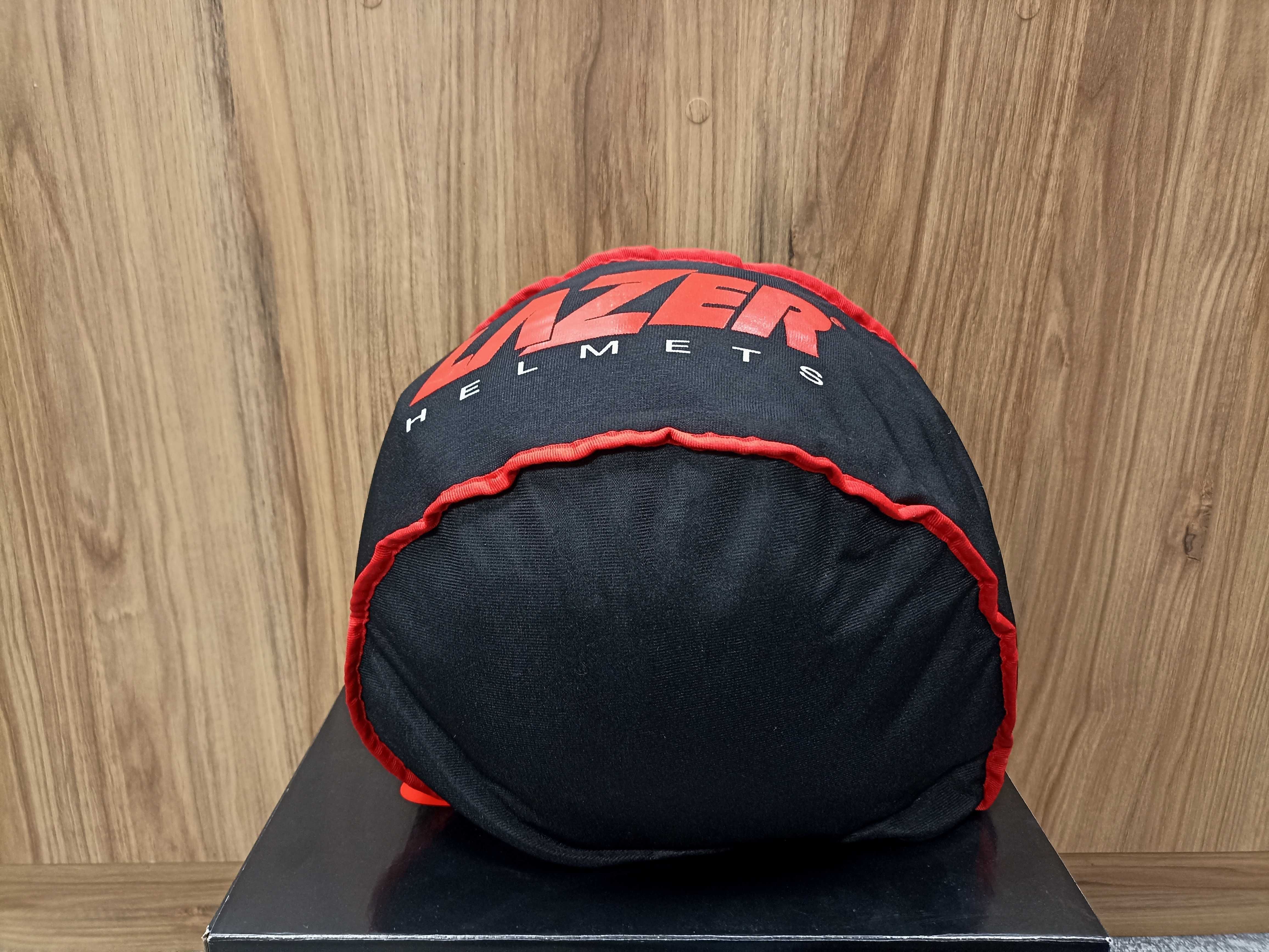 Kask LAZER - z włókna - nowy - tanio - rozmiar MS + pinlock w cenie