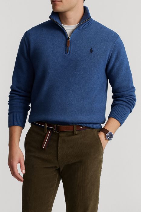 Polo Ralph Lauren мужская зипка свитер оригинал
