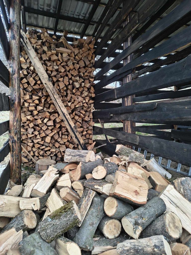 Sezonowane drewno dąb