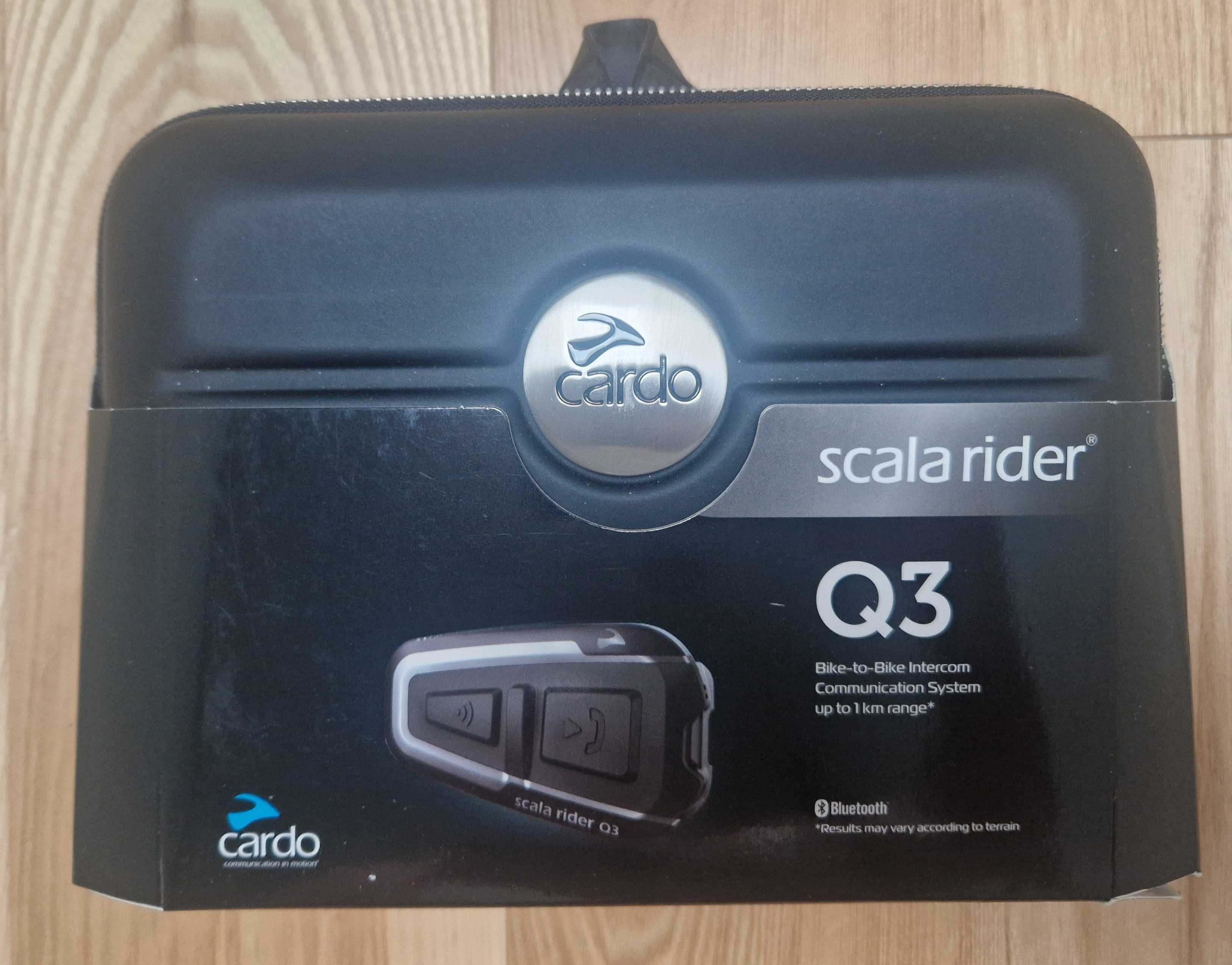 Kask Schubert C3 z interkomem scala rider