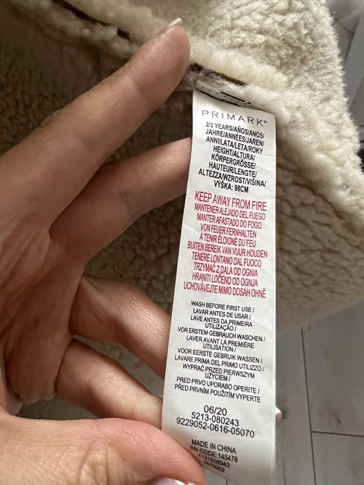 Зимова парка куртка 12-18 місяців