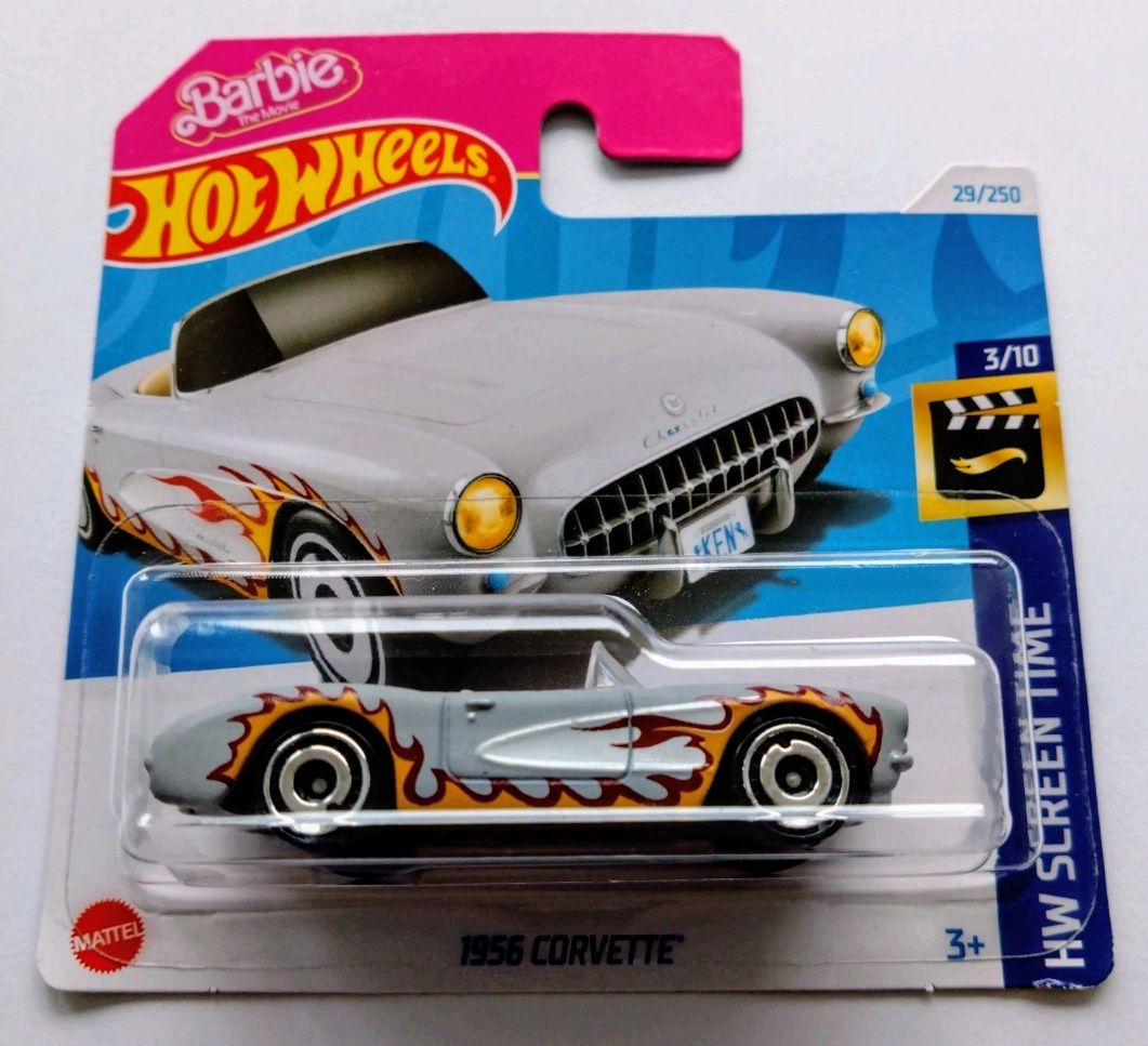 Hot Wheels Barbie The Movie - Corvette