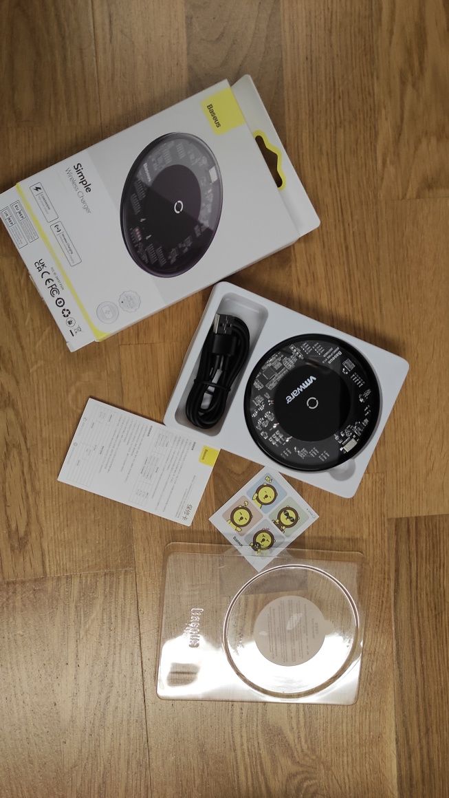 Ładowarka indukcyjna Baseus BSWC P10X airpods