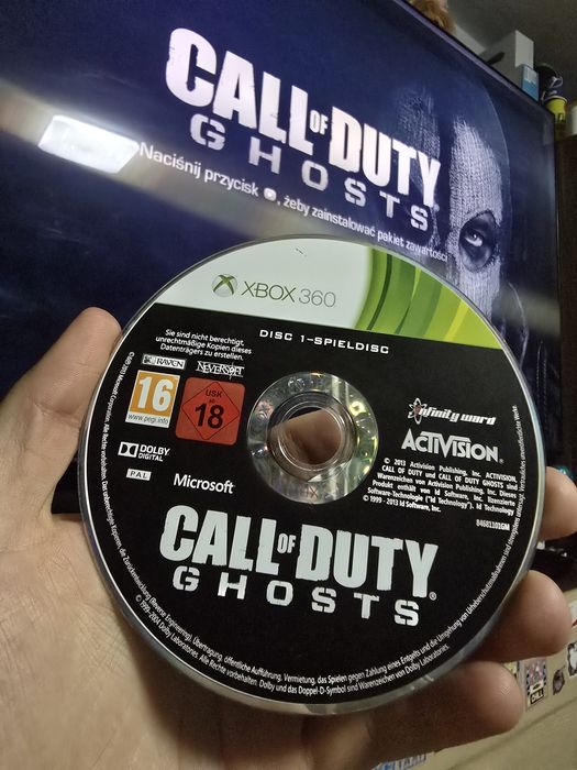 Call of Duty Ghosts xbox 360 po polsku cod x360 pl