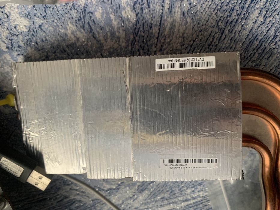 Радиатор Nvidia Quadro М3100M IMac A1312 2011год отличный с датчиком