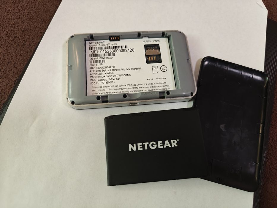 Мобільний 3G/4G LTE роутер Netgear AirCard 797s