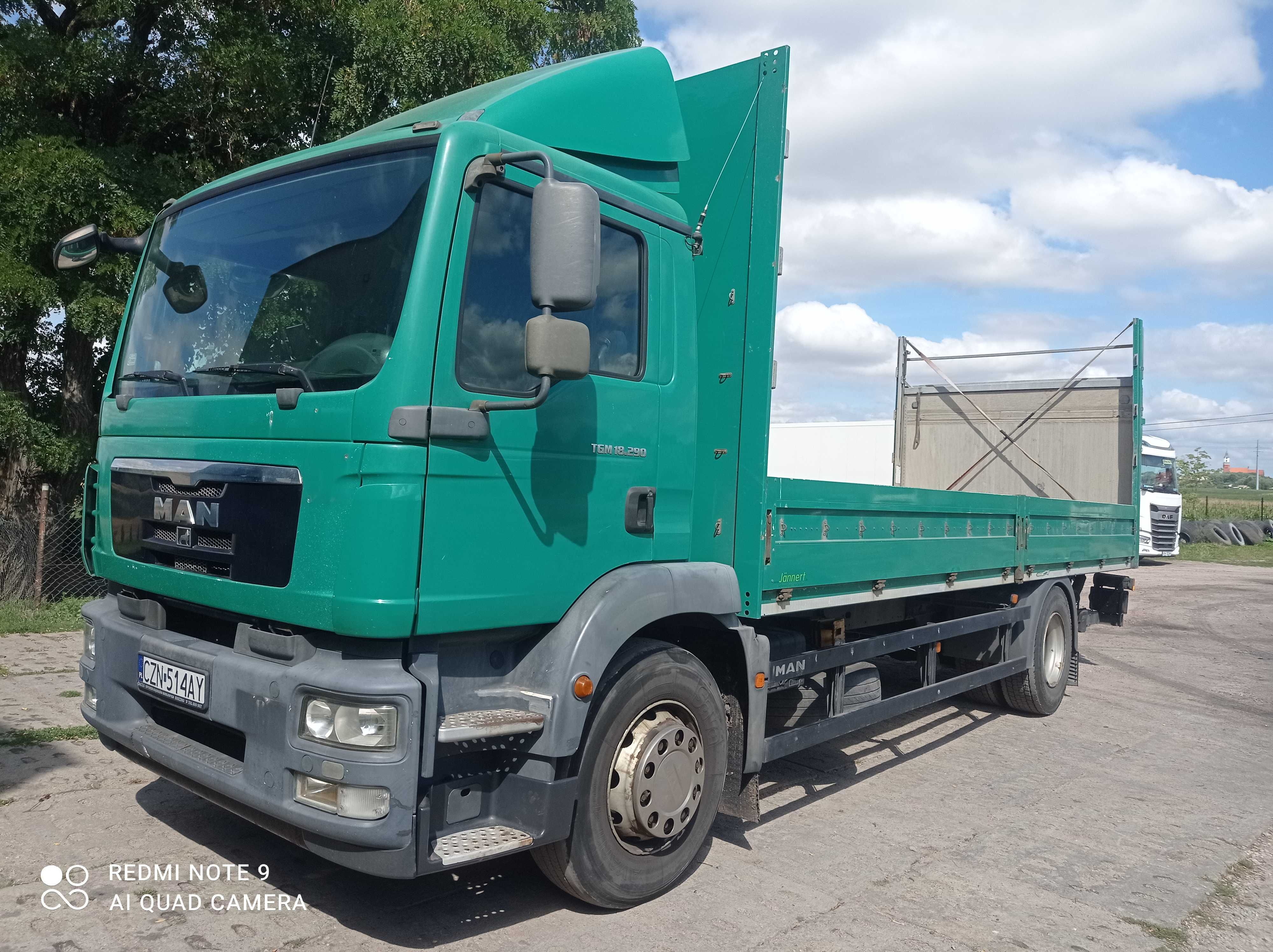 MAN TGM 18.290. 2012r.