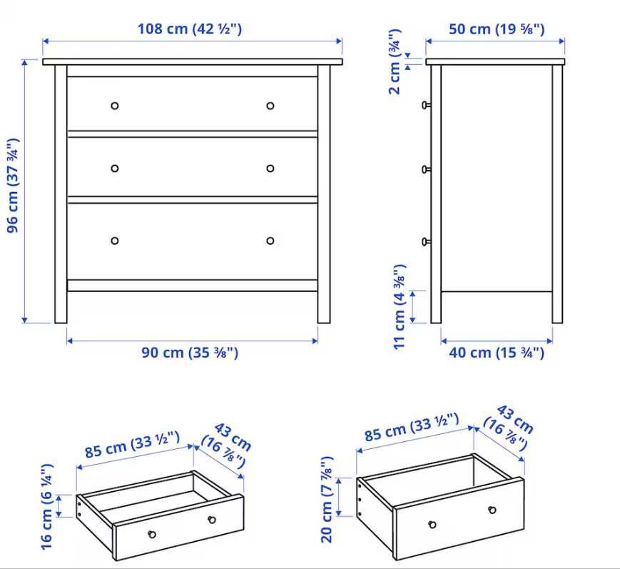 Komoda Ikea Hemnes