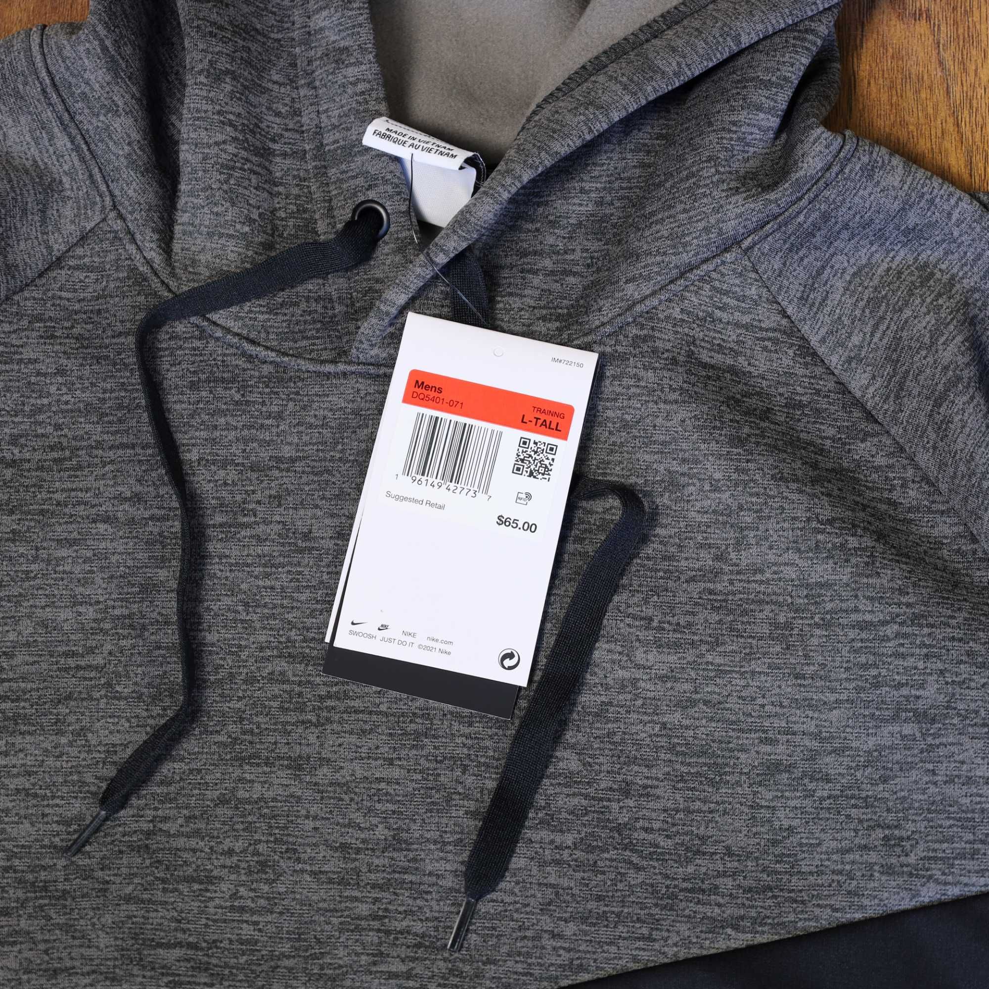 Nike Therma-FIT размер LT мужское худи Оригинал