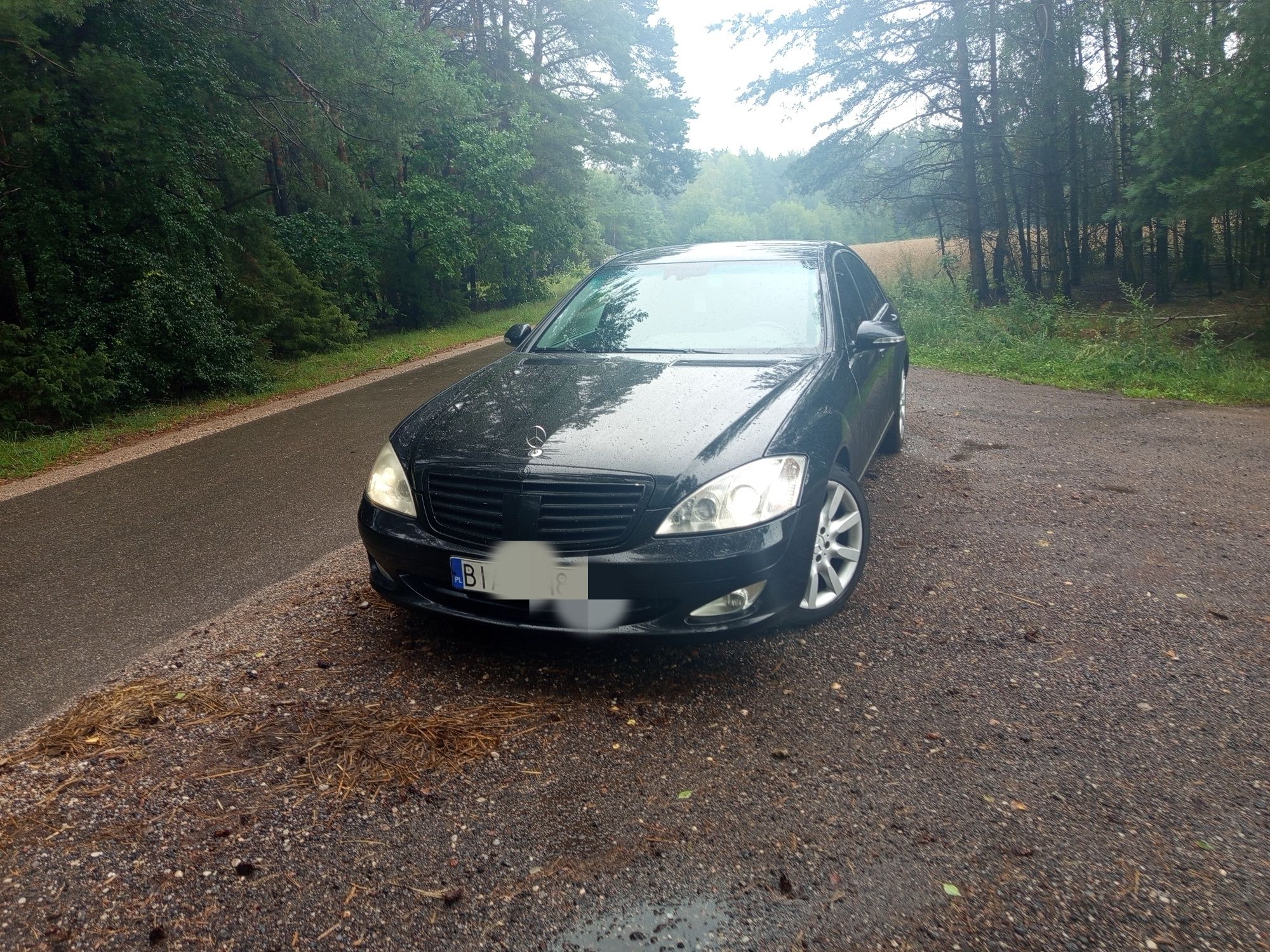 Mercedes s350 odciągi masaże