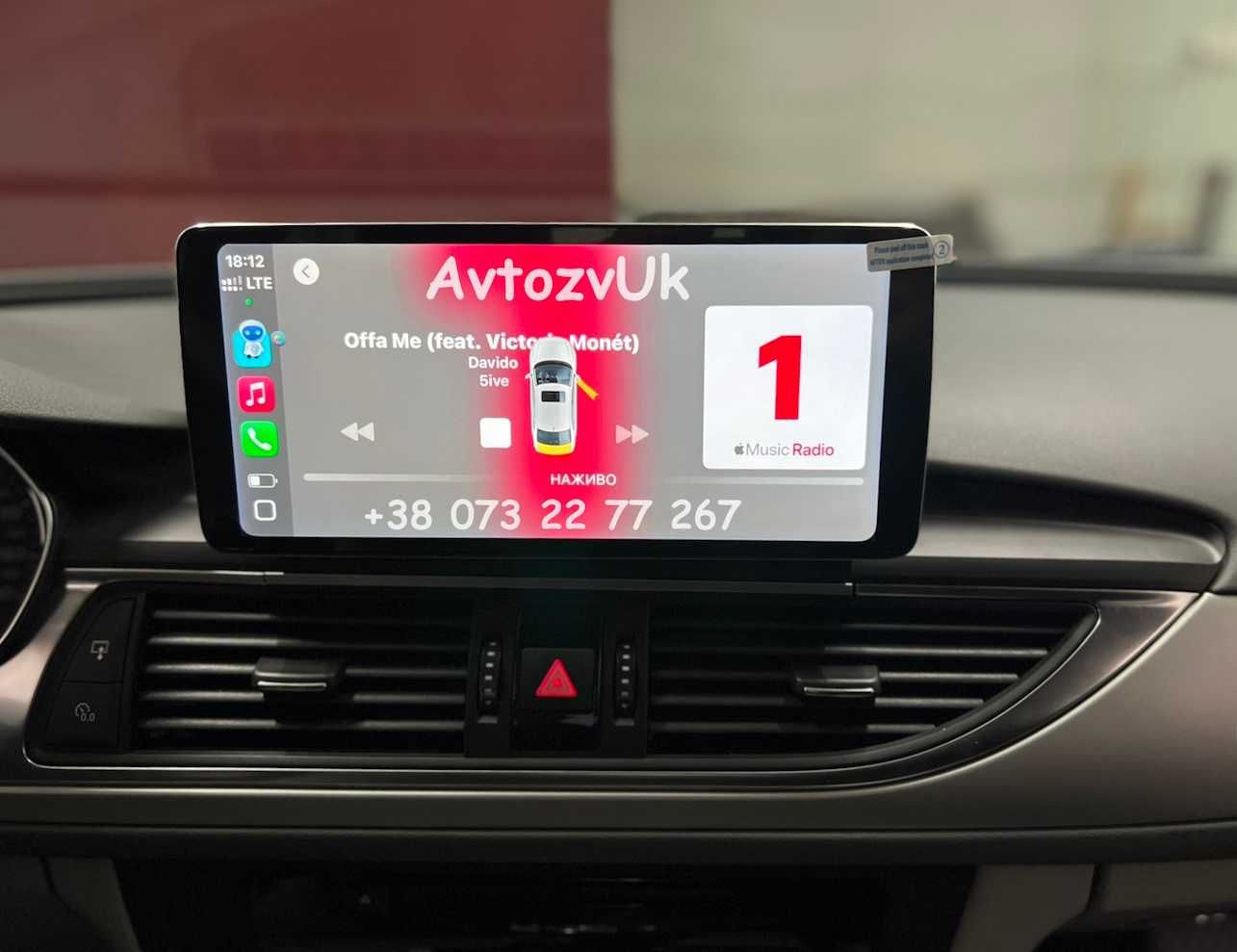 Дисплей A6 Audi A7 Navi GPS USB А7 А6 A8 Магнитола А8 Android CarPlay