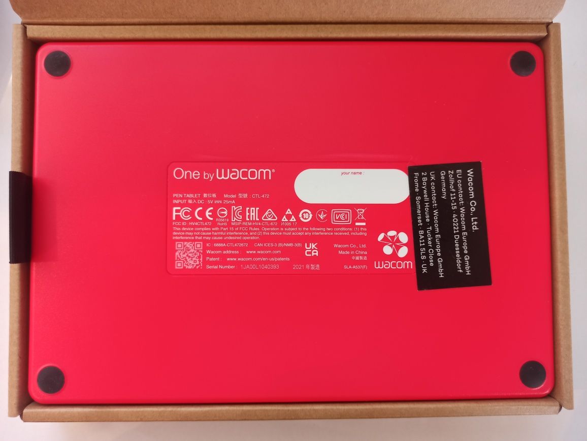 Tablet graficzny WACOM One by Small