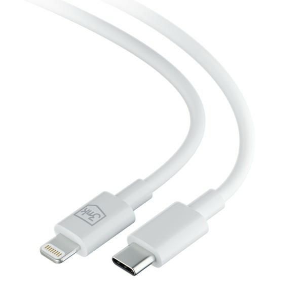 3Mk Hyper Cable Usb-C - Lightning 20W 1.2M Biały/White Kabel